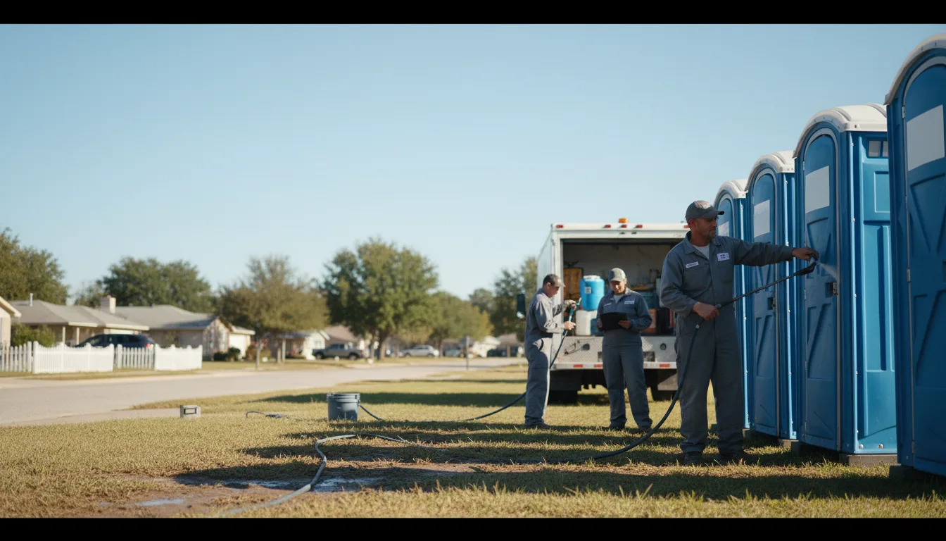 Long-Term Portable Toilet Rental in Elsa, TX near me
